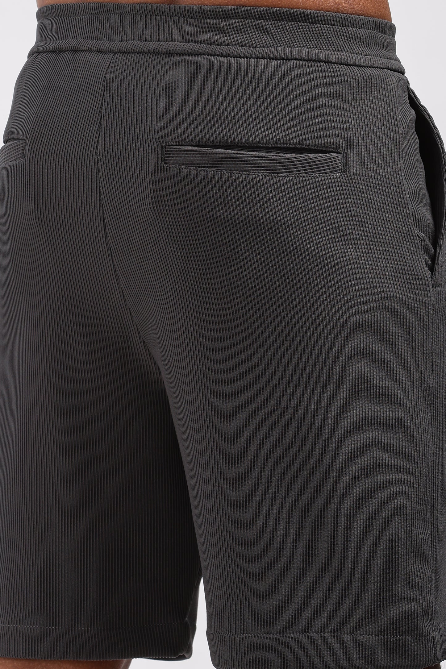 TEXTURED SHORTS