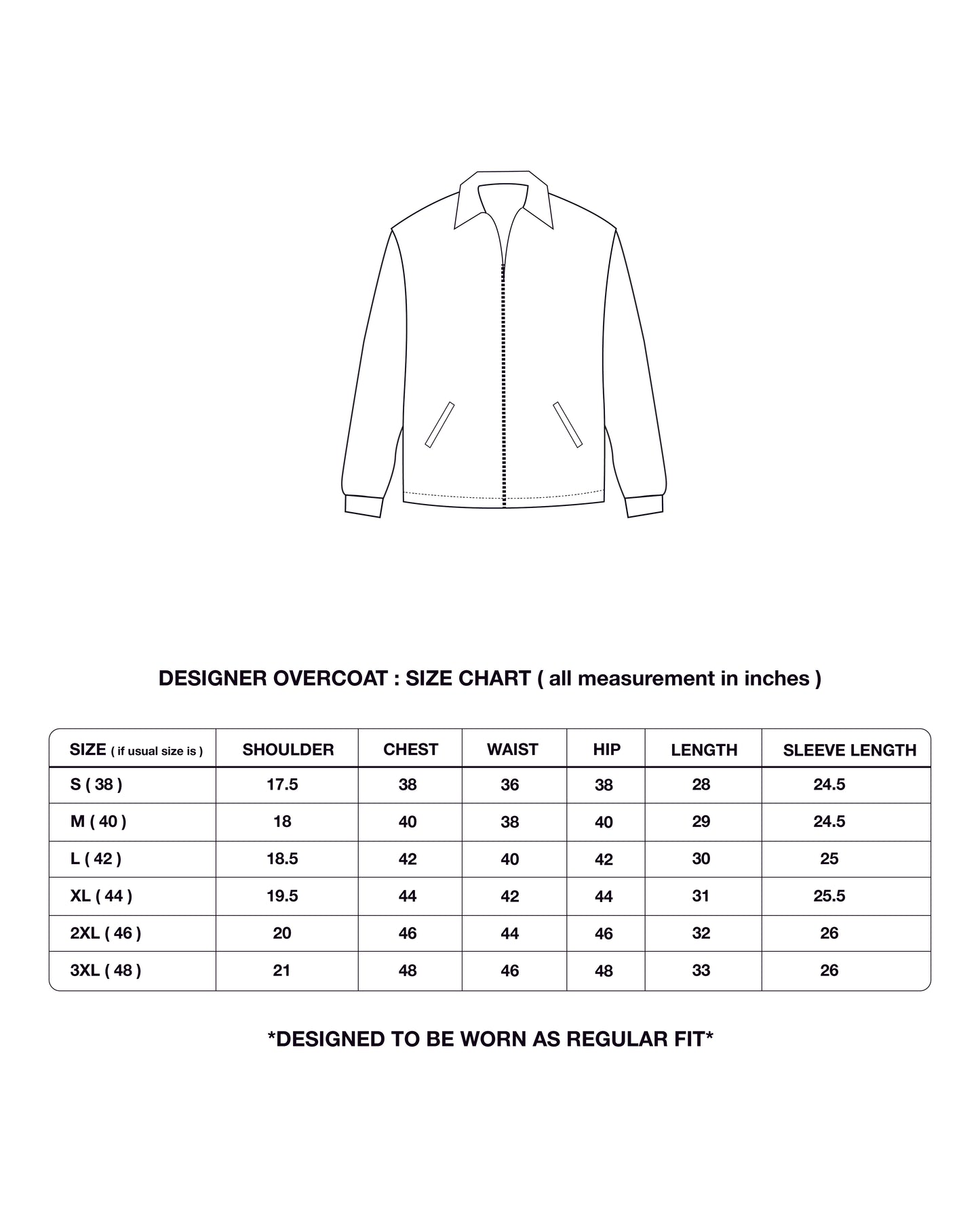 1 OF 3 JACQUARD BLANKET OVERCOAT