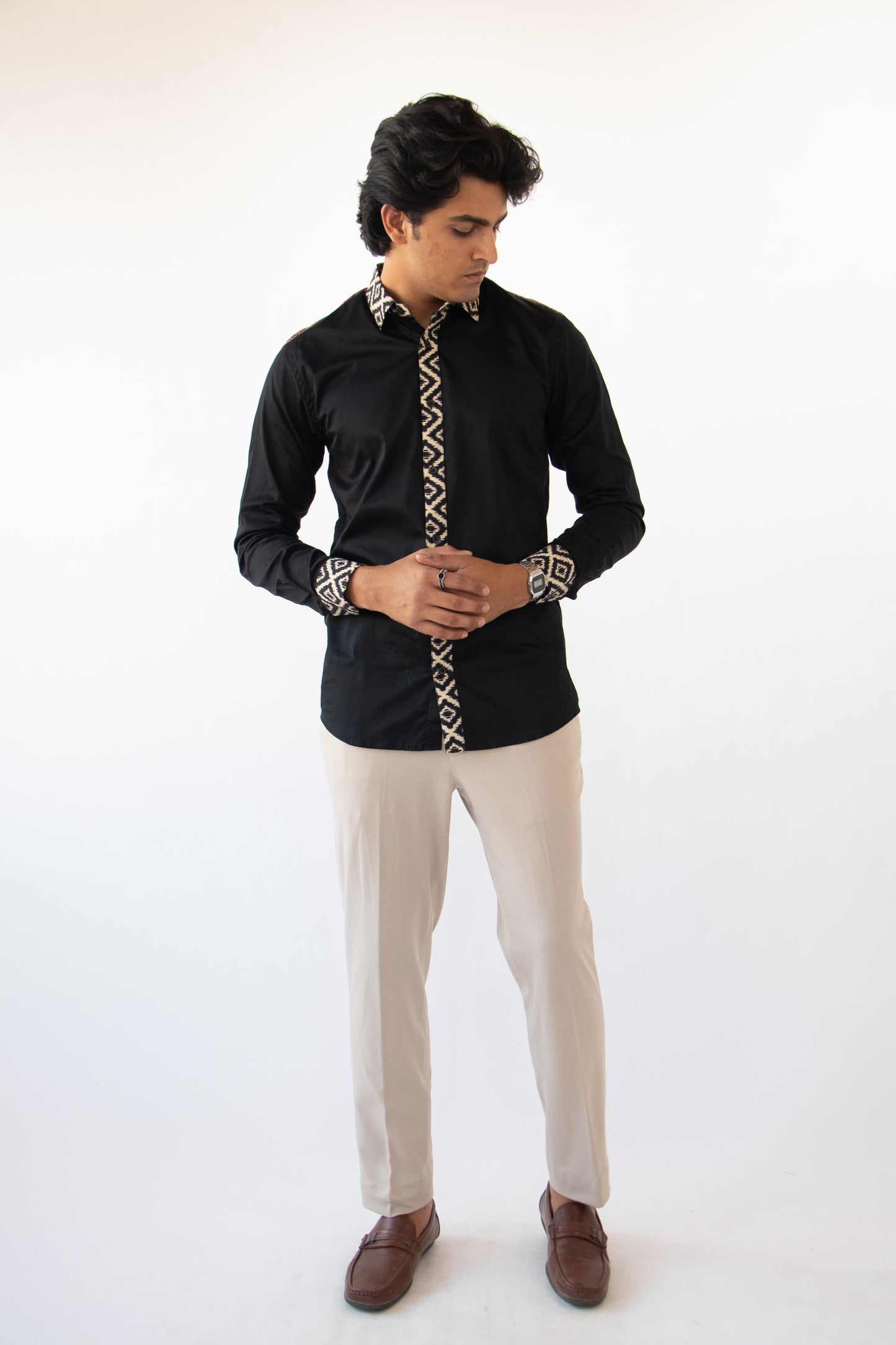 1 OF 10 DESIGNER BUTTON-DOWN SHIRT