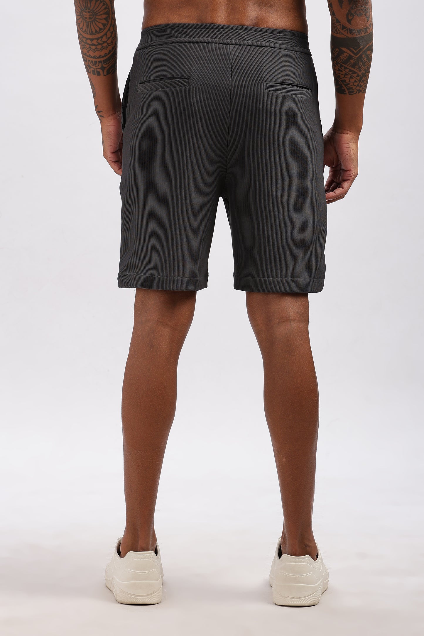 TEXTURED SHORTS