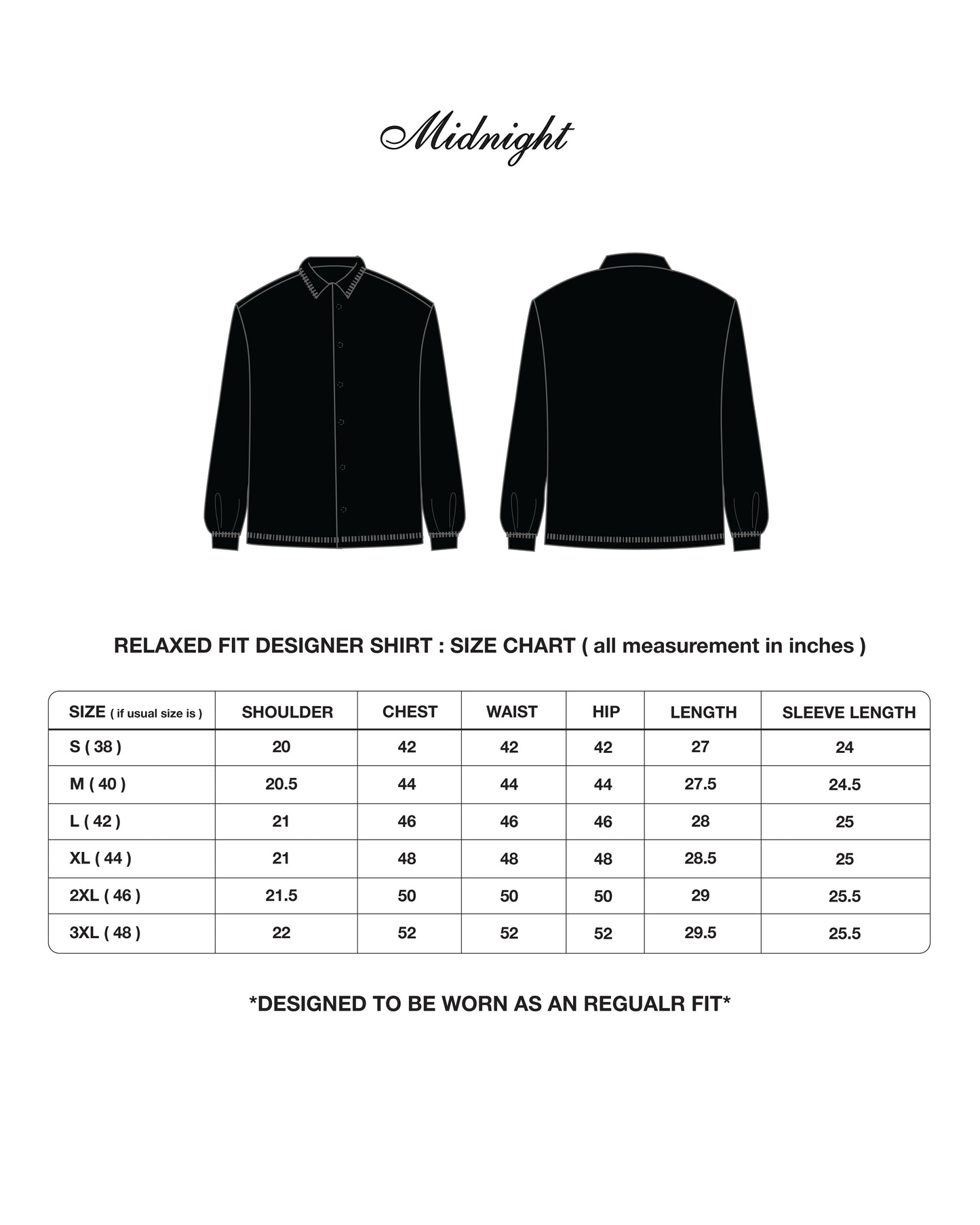 1 OF 10 MIDNIGHT SHIRT