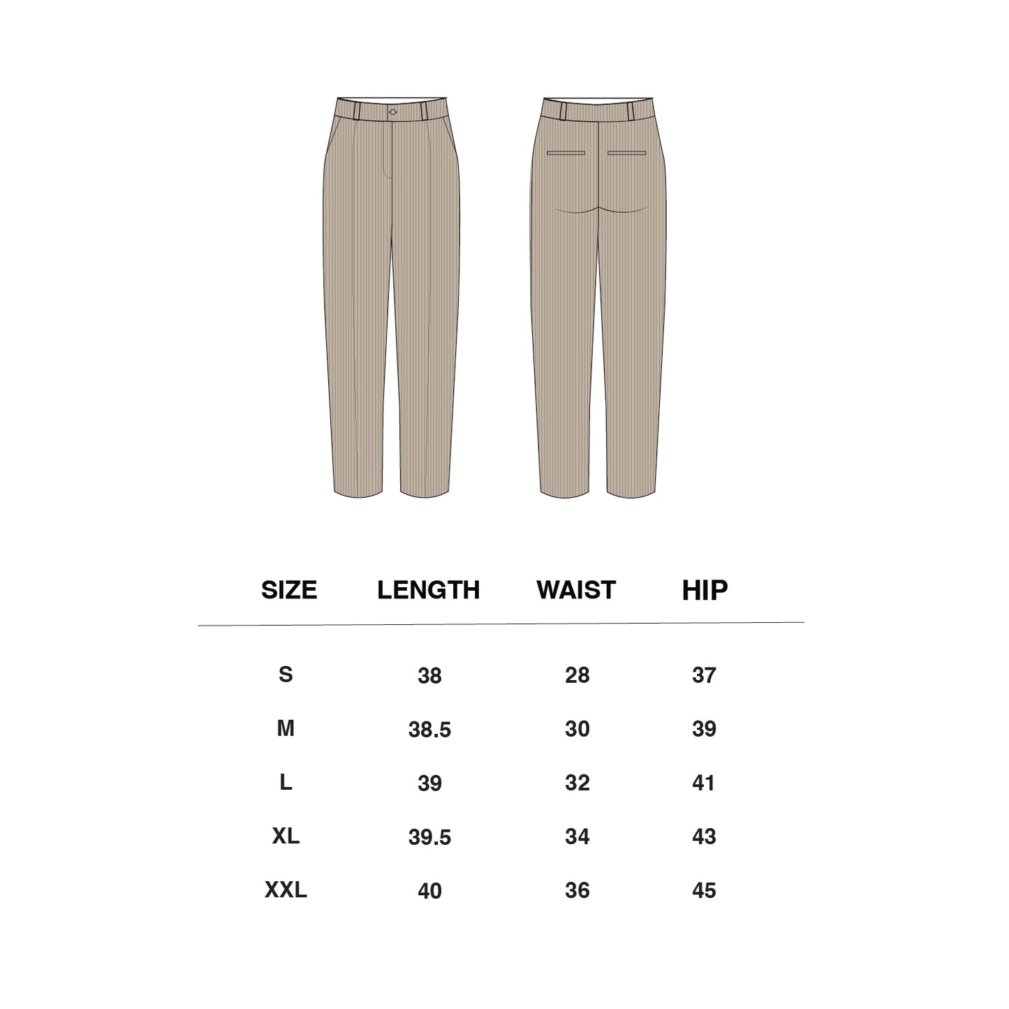 TEXTURED TROUSER