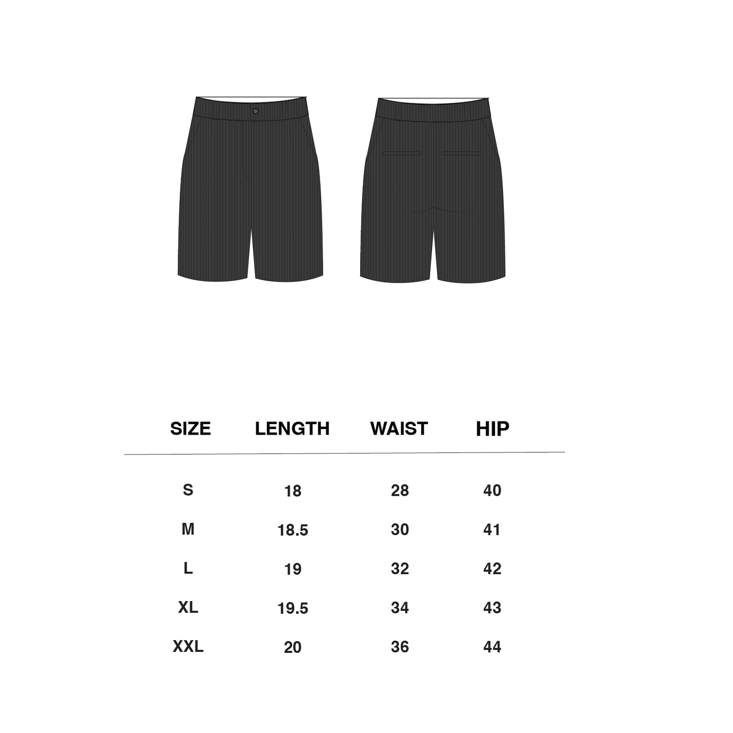 TEXTURED SHORTS