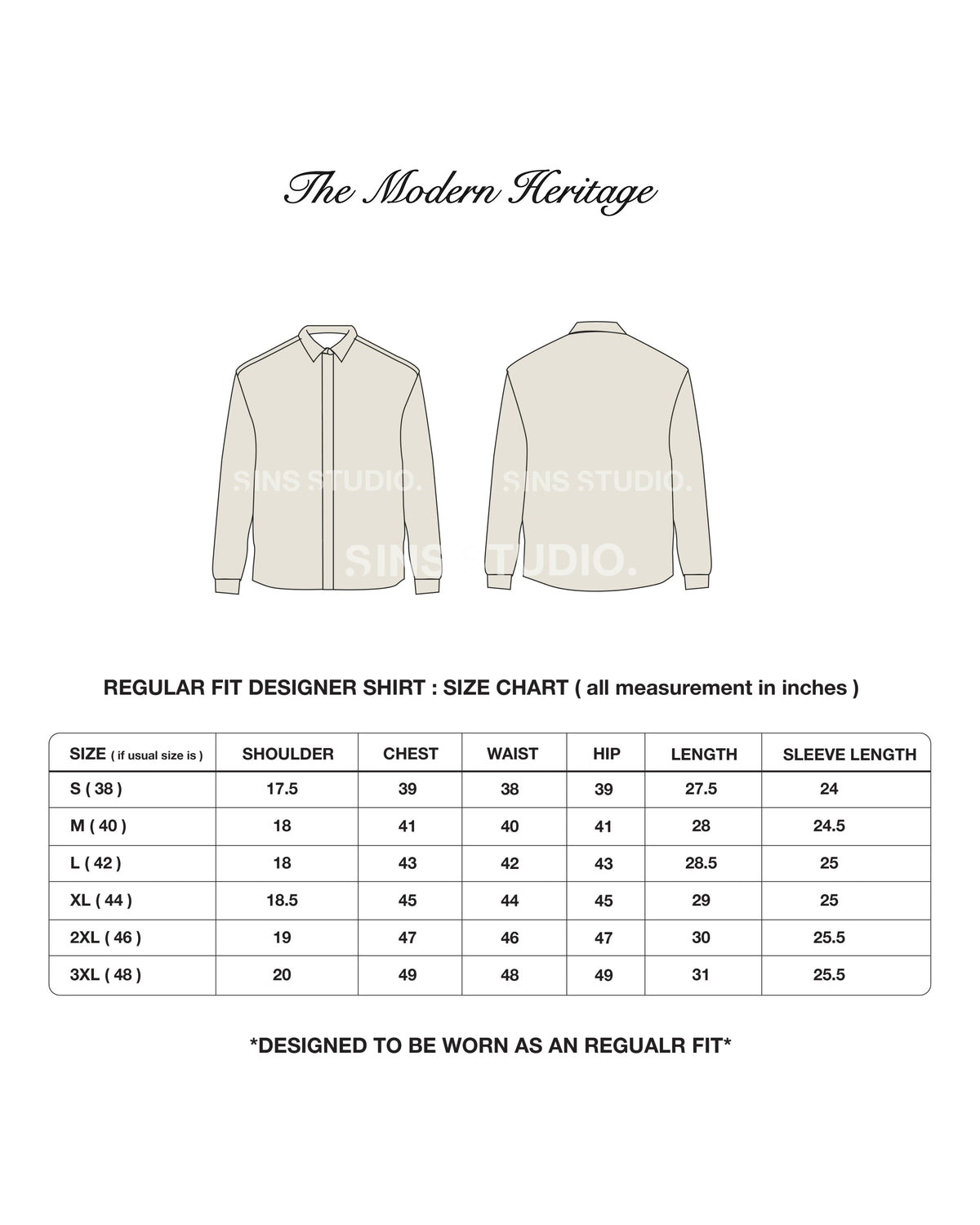 1 OF 2 - THE AMARTYA SHIRT - Shirt