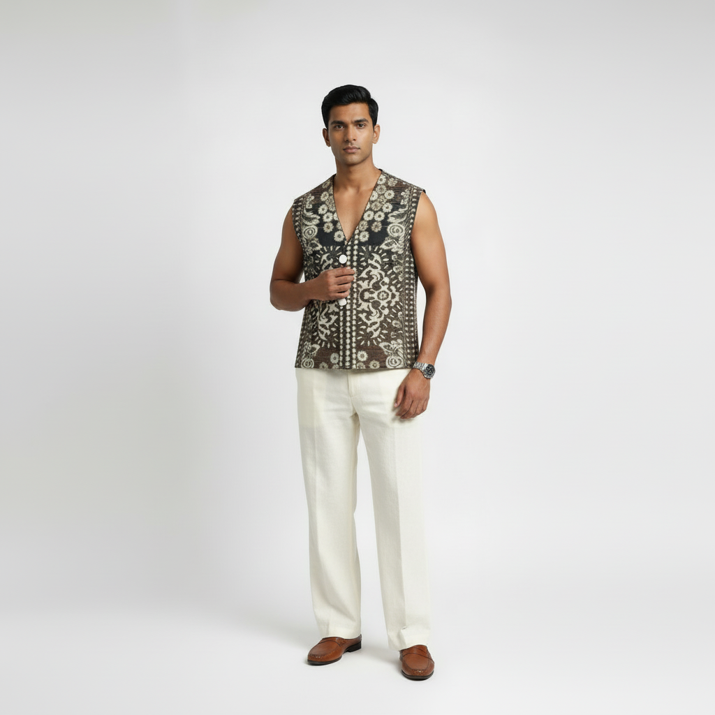 CARPET SHIRT — RUST