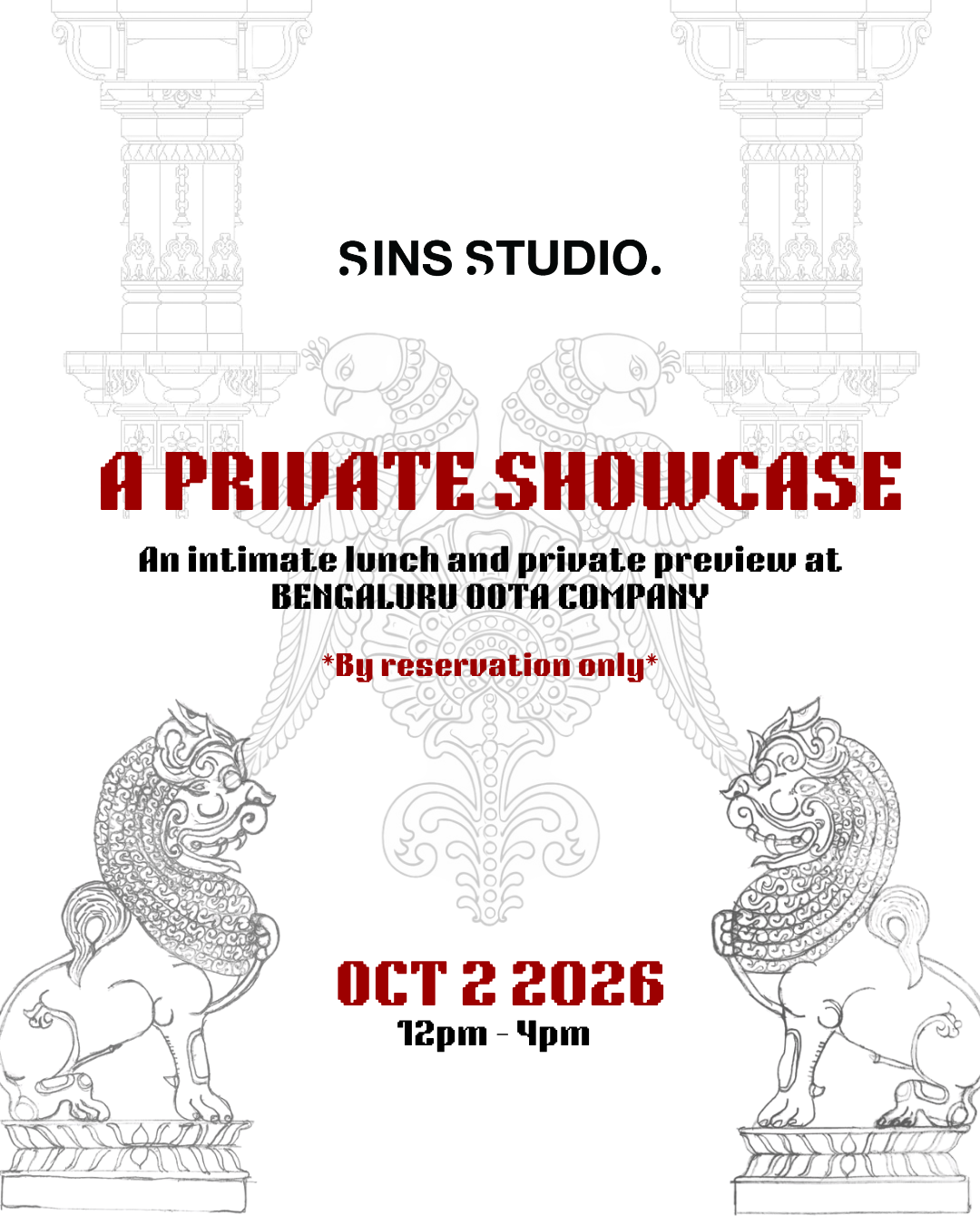 SINS STUDIO: A Private Showcase