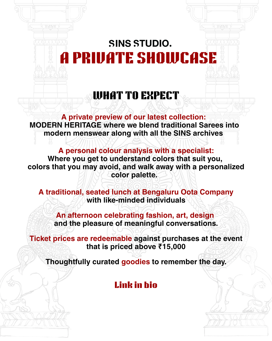SINS STUDIO: A Private Showcase
