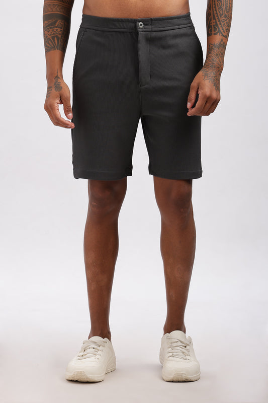TEXTURED SHORTS