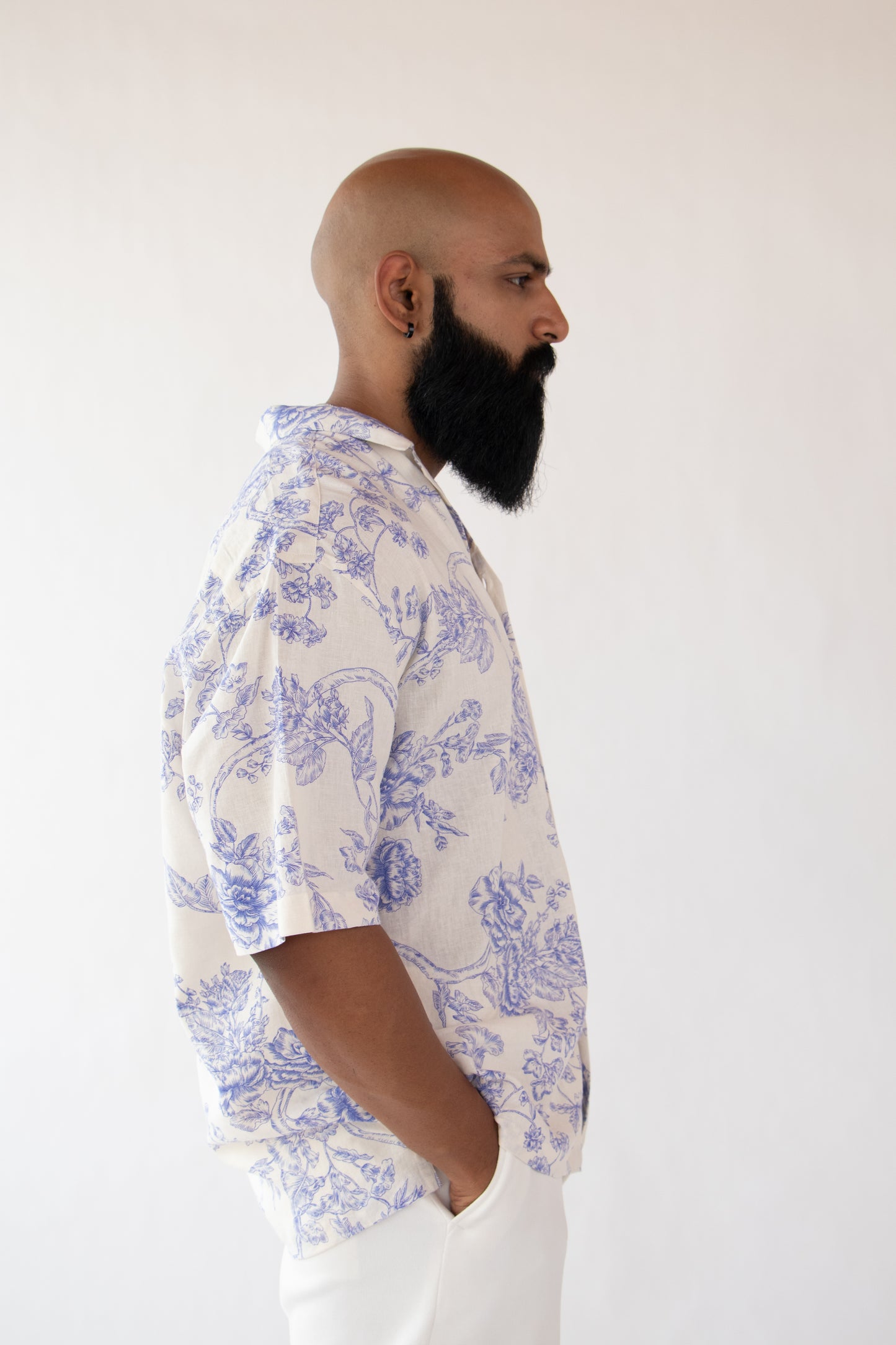 1 OF 10 SUNSET SOIREE LINEN SHIRT