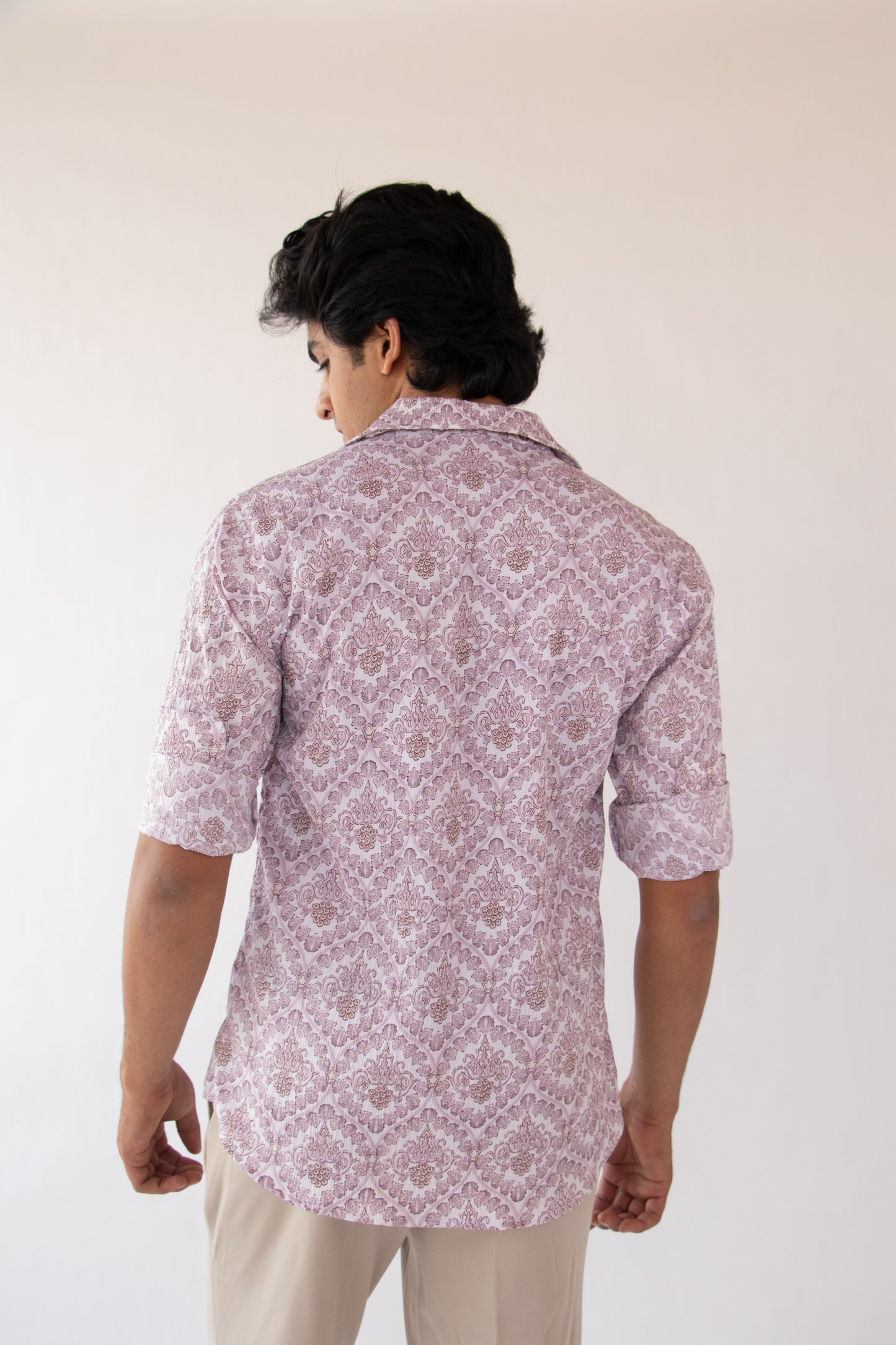 1 OF 10 IVORY TEXTURED SHIRT