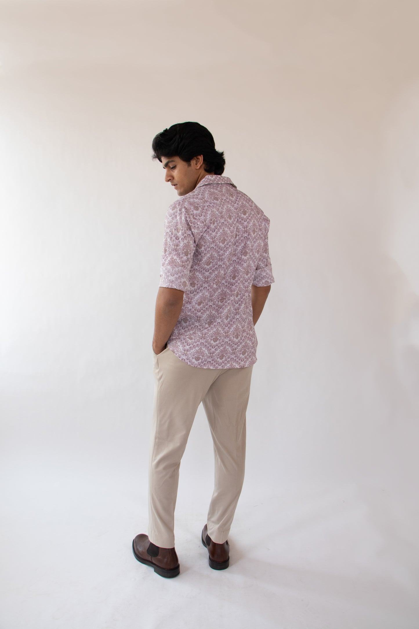 1 OF 10 IVORY TEXTURED SHIRT