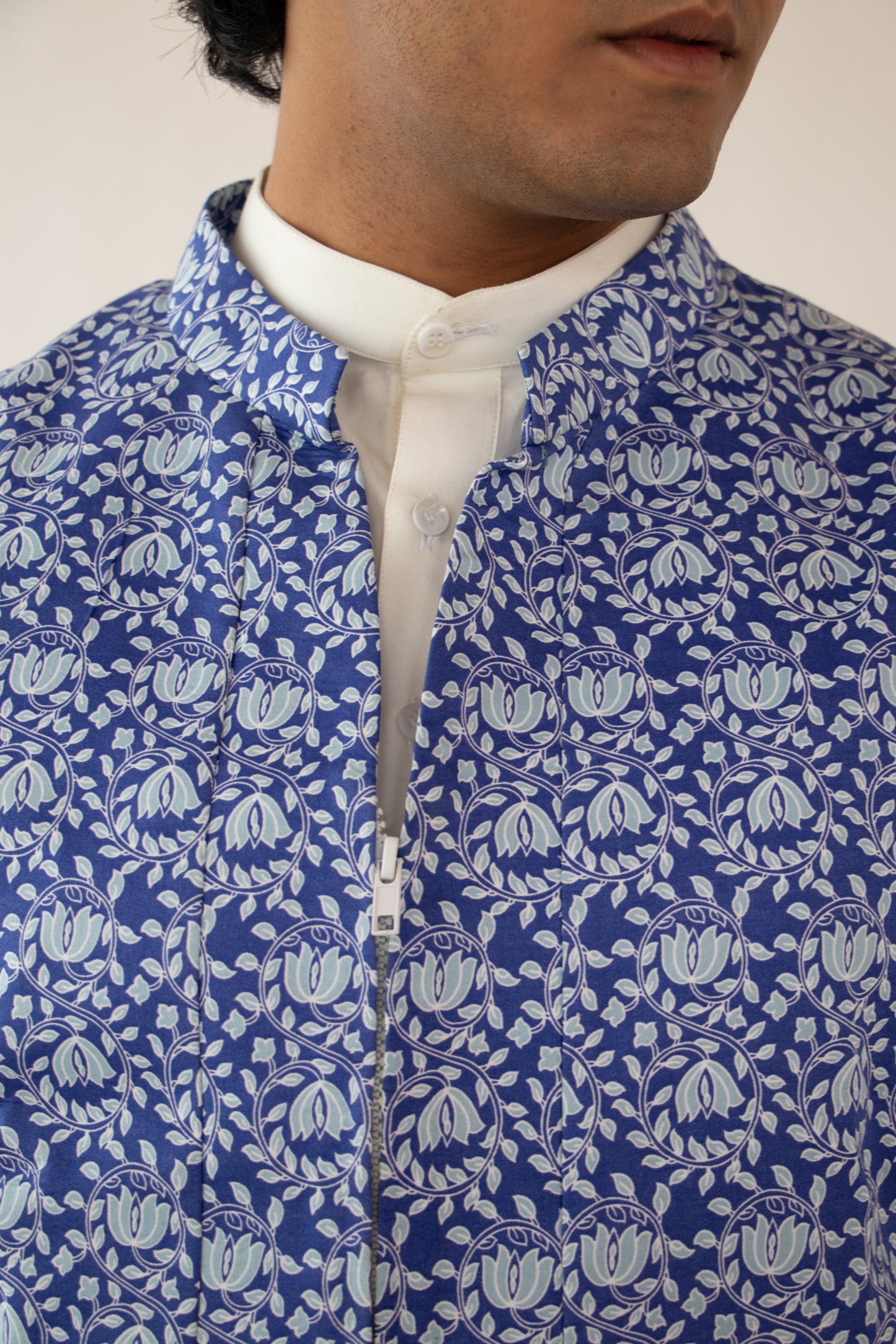 1 OF 10  REGAL BLUE DESIGNER VEST