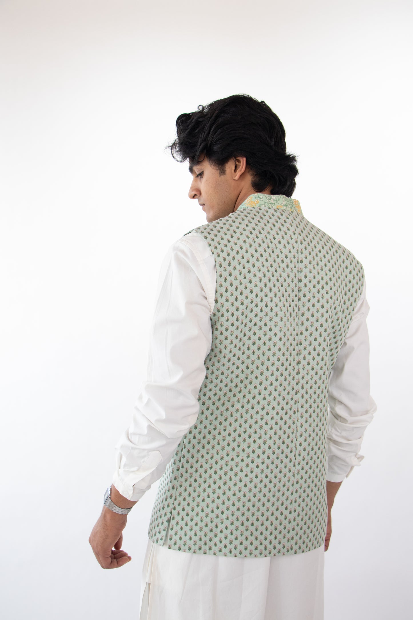 1 OF 1 MINT GREEN DESIGNER WAIST COAT