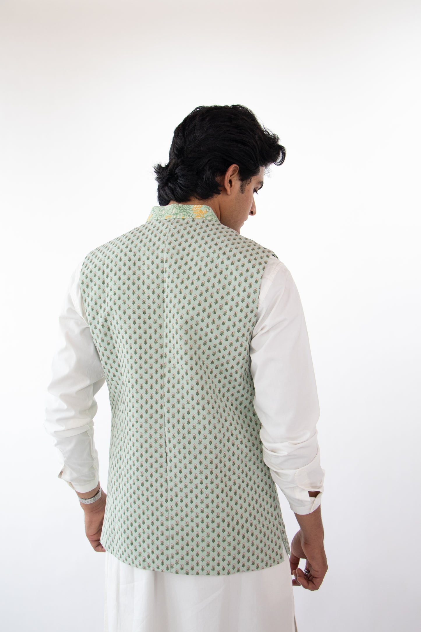 1 OF 1 MINT GREEN DESIGNER WAIST COAT