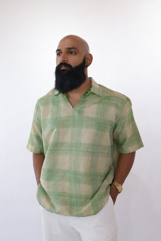 1 OF 3 CLASSIC PLAID SAREE SHIRT