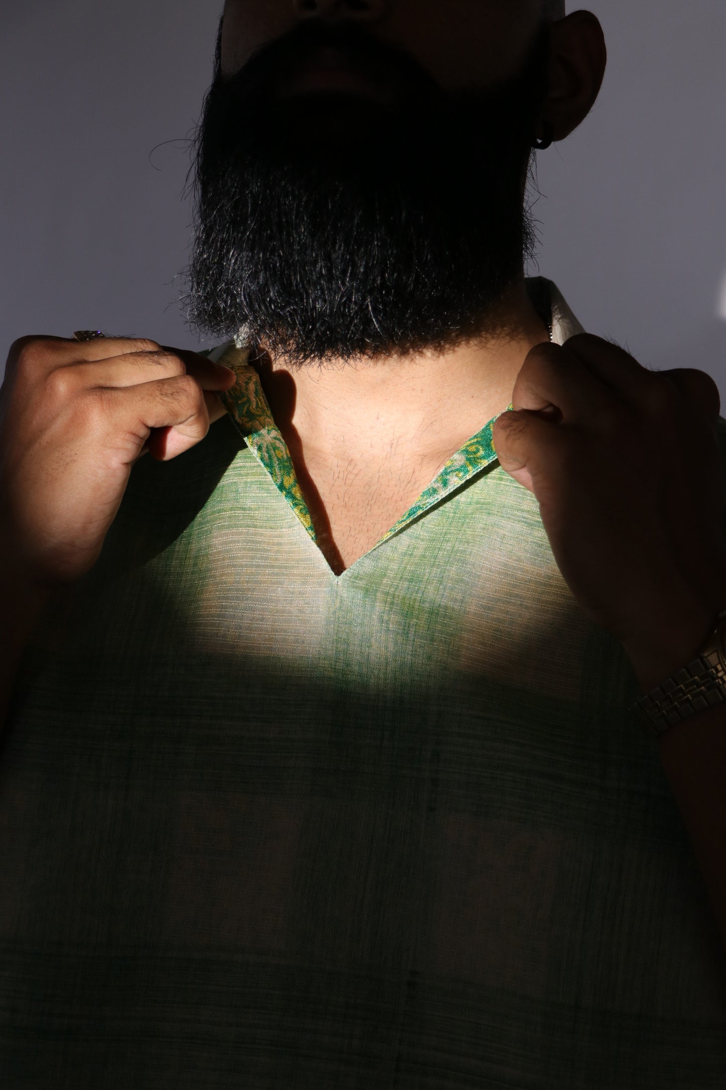 1 OF 3 CLASSIC PLAID SAREE SHIRT