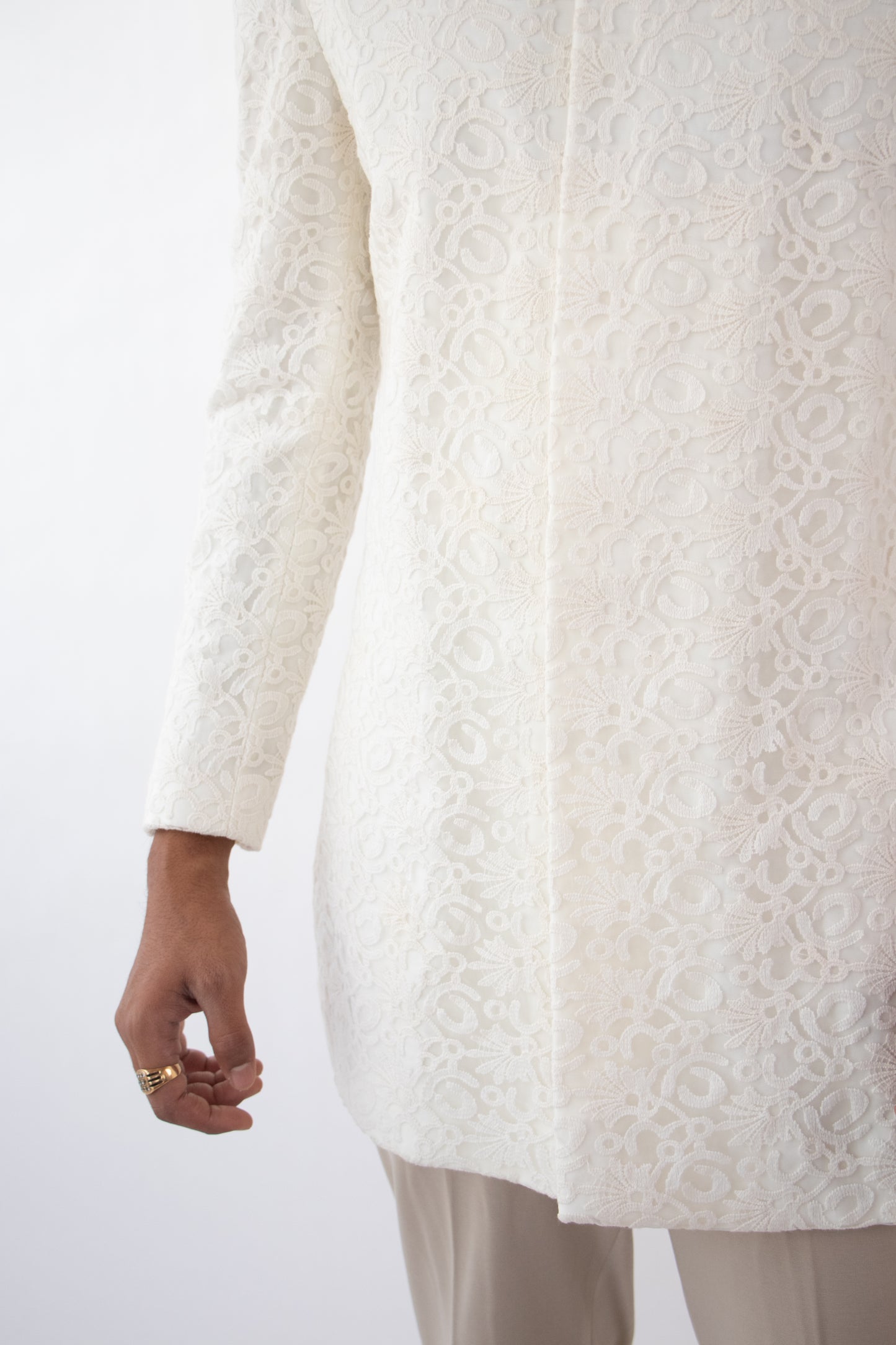 1 OF 3 THE ARTISAN DRAPE SHERWANI