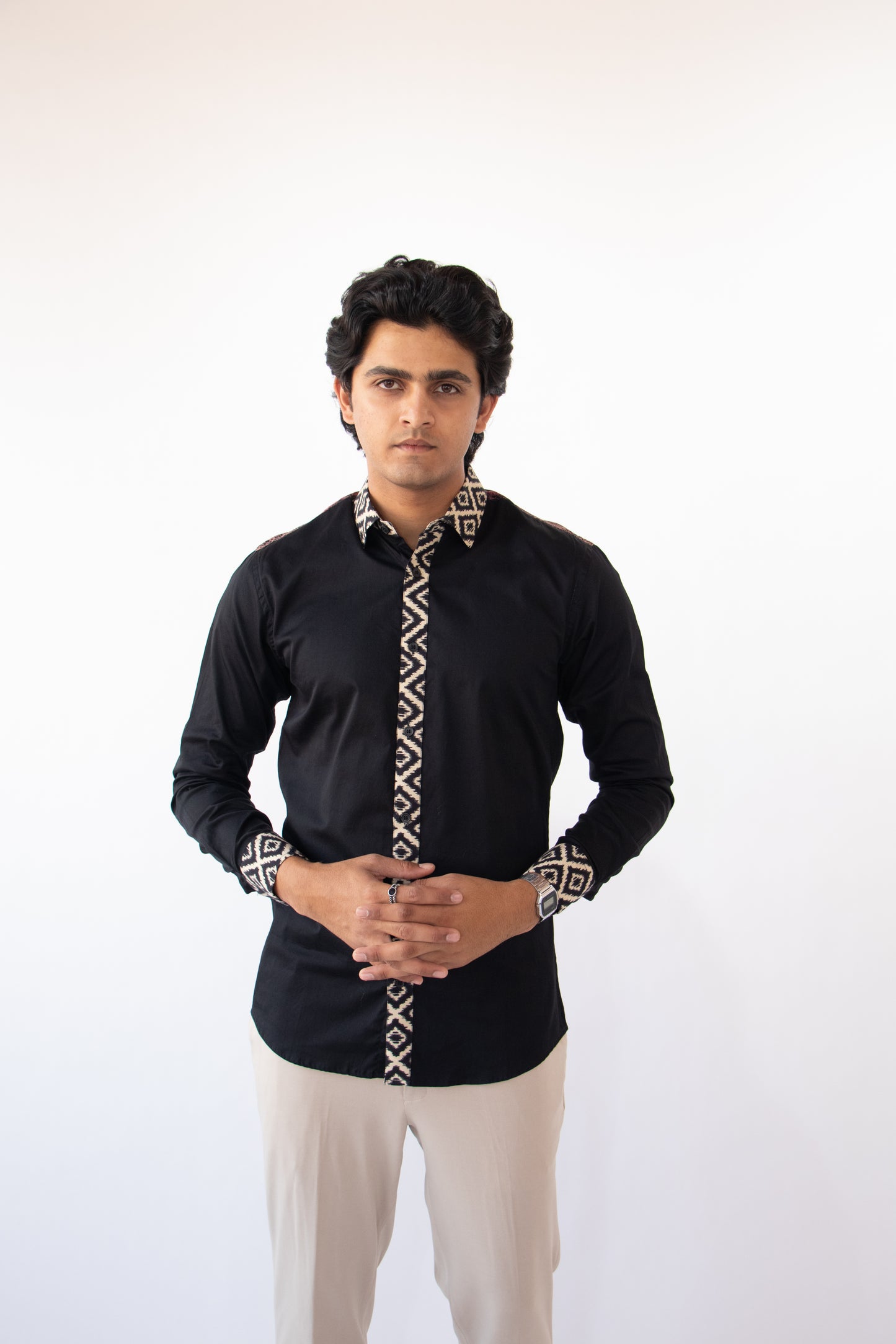 1 OF 10  DESIGNER BUTTON-DOWN SHIRT