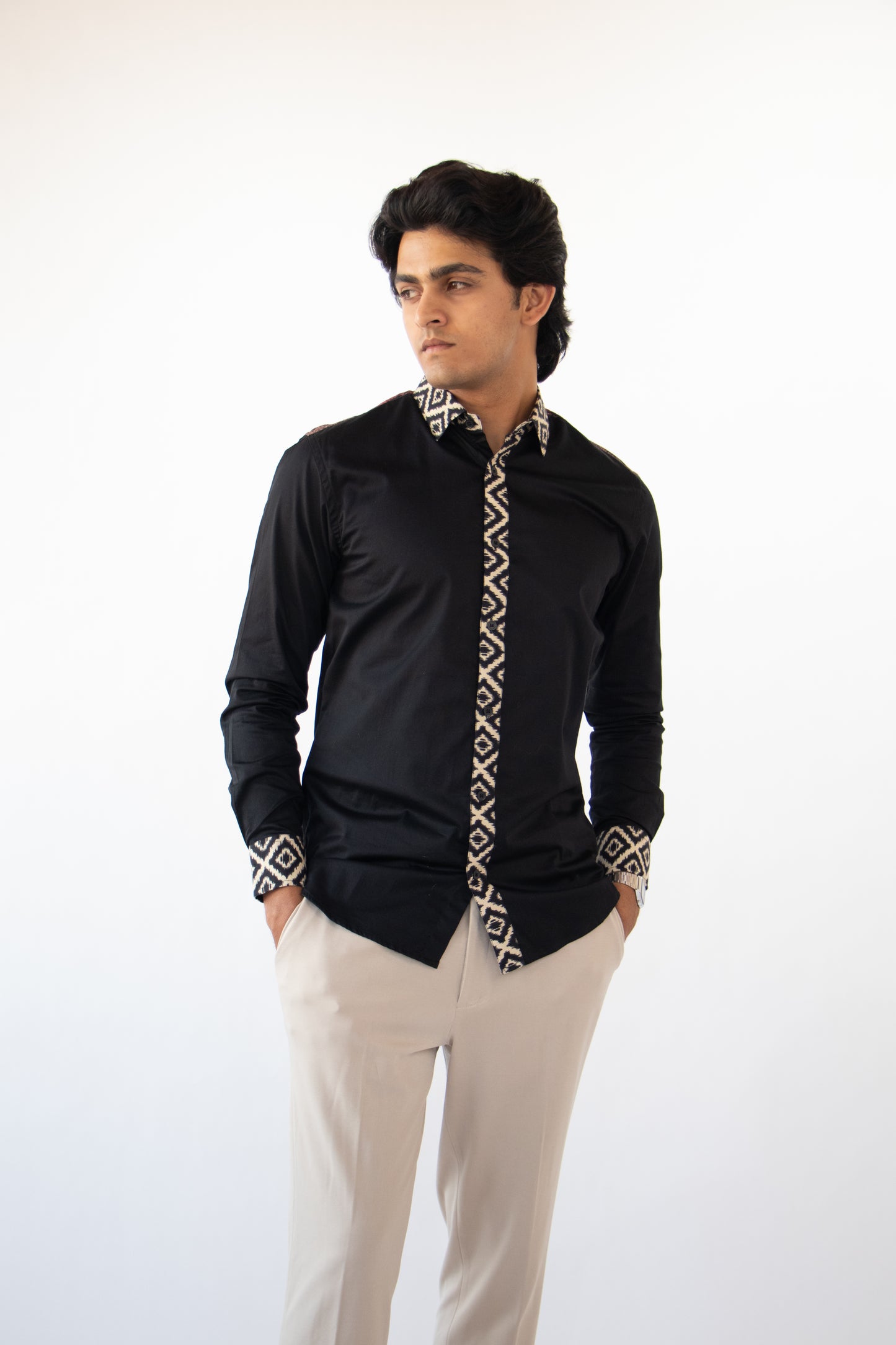 1 OF 10  DESIGNER BUTTON-DOWN SHIRT