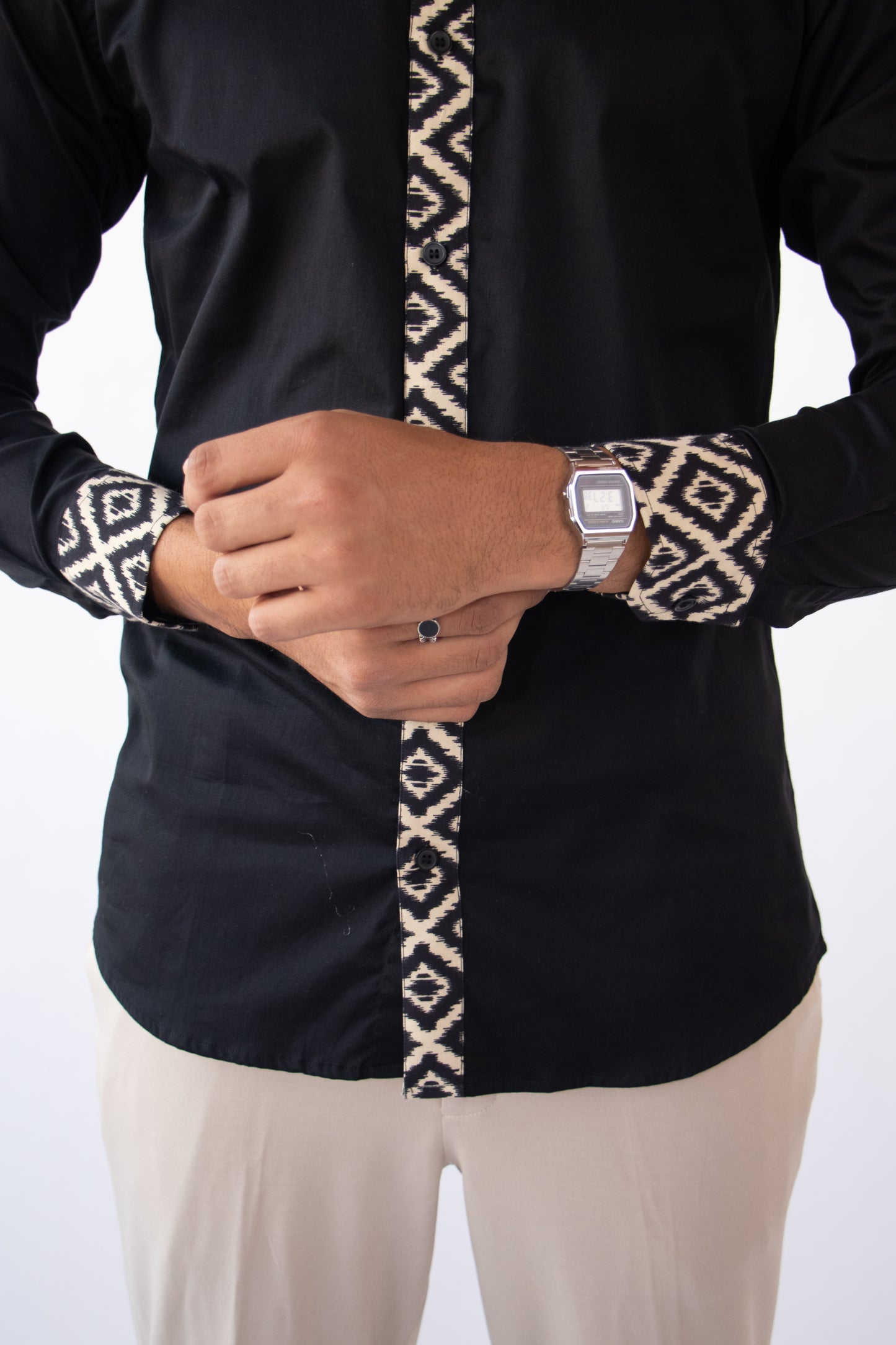1 OF 10  DESIGNER BUTTON-DOWN SHIRT