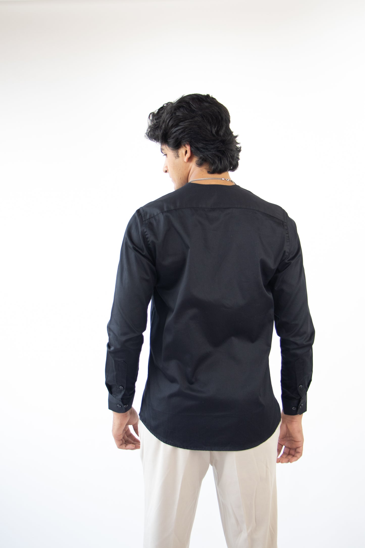 1 OF 5 PATCH DETAIL DESIGNER SHIRT