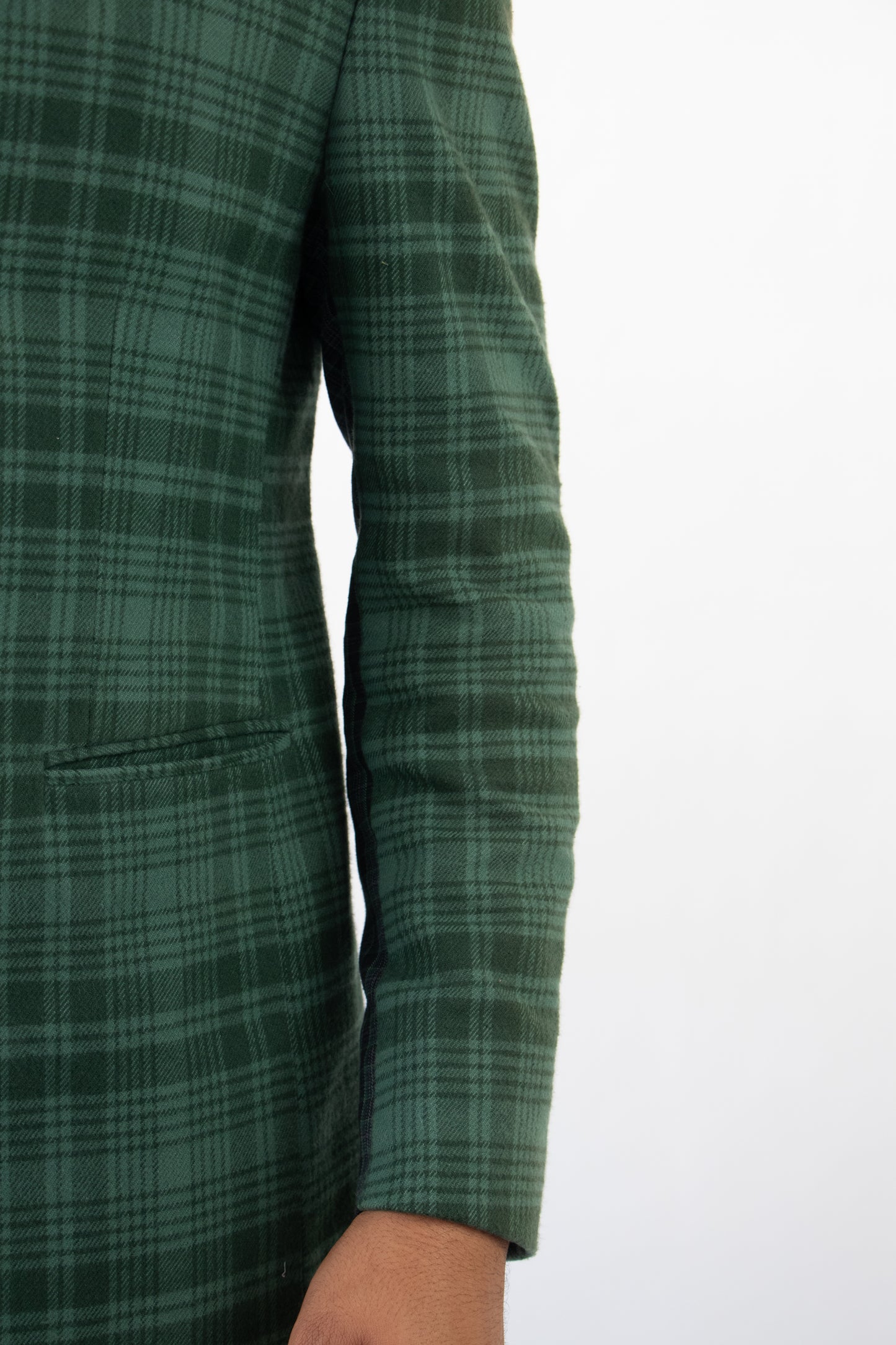 1 OF 1 GREEN WOOL BLAZER