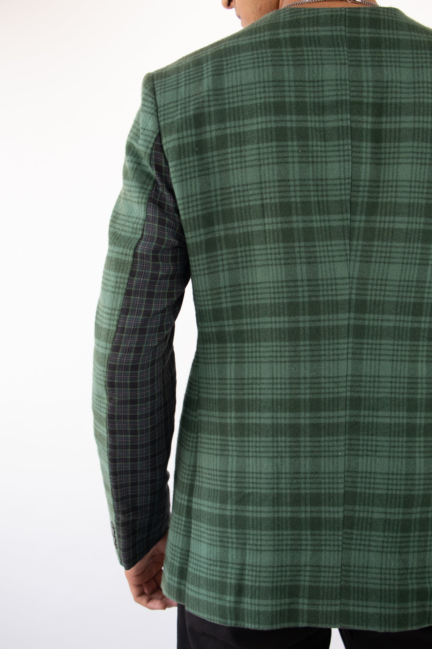 1 OF 1 GREEN WOOL BLAZER