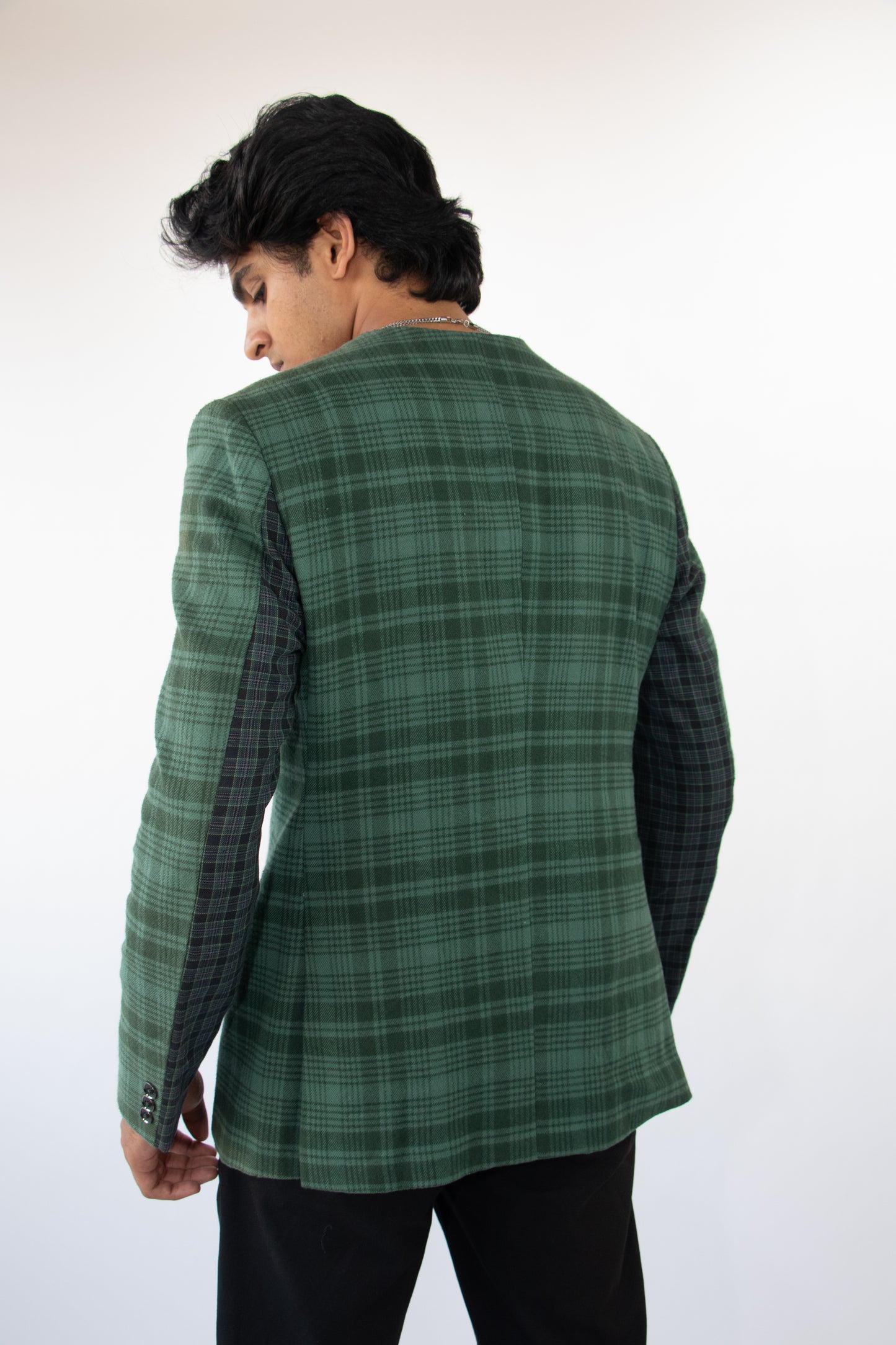 1 OF 1 GREEN WOOL BLAZER