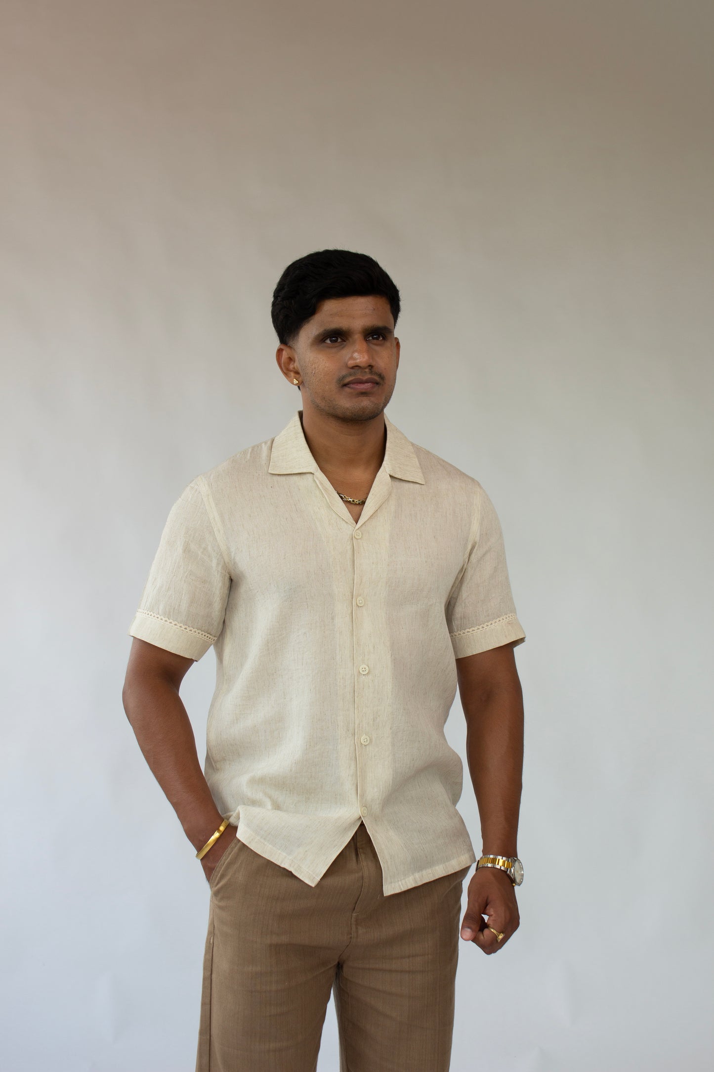 1 OF 10 OATMEAL SHIRT