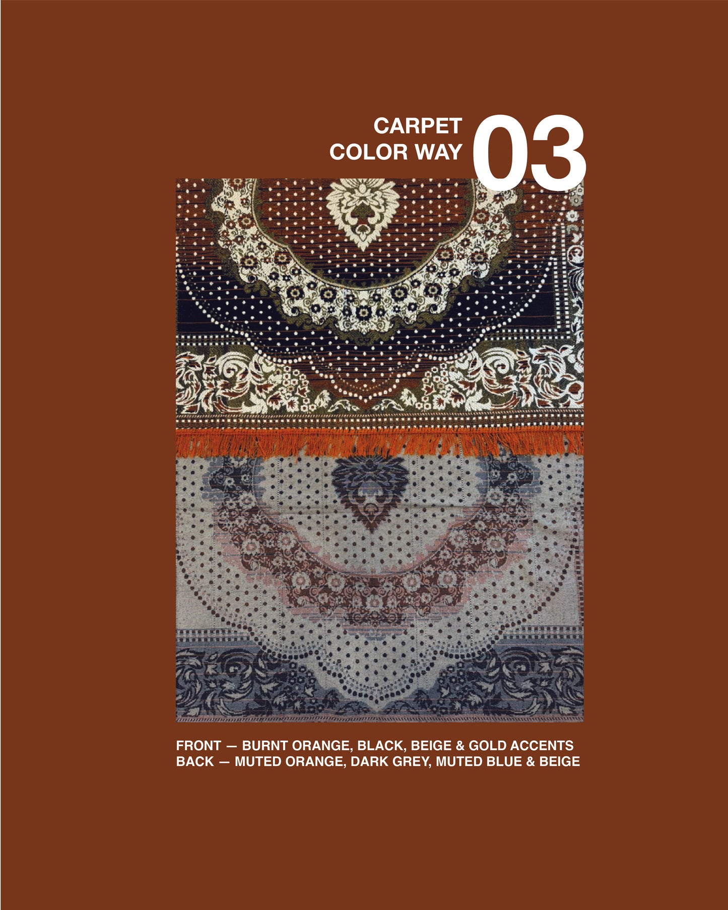 CARPET SHIRT — RUST