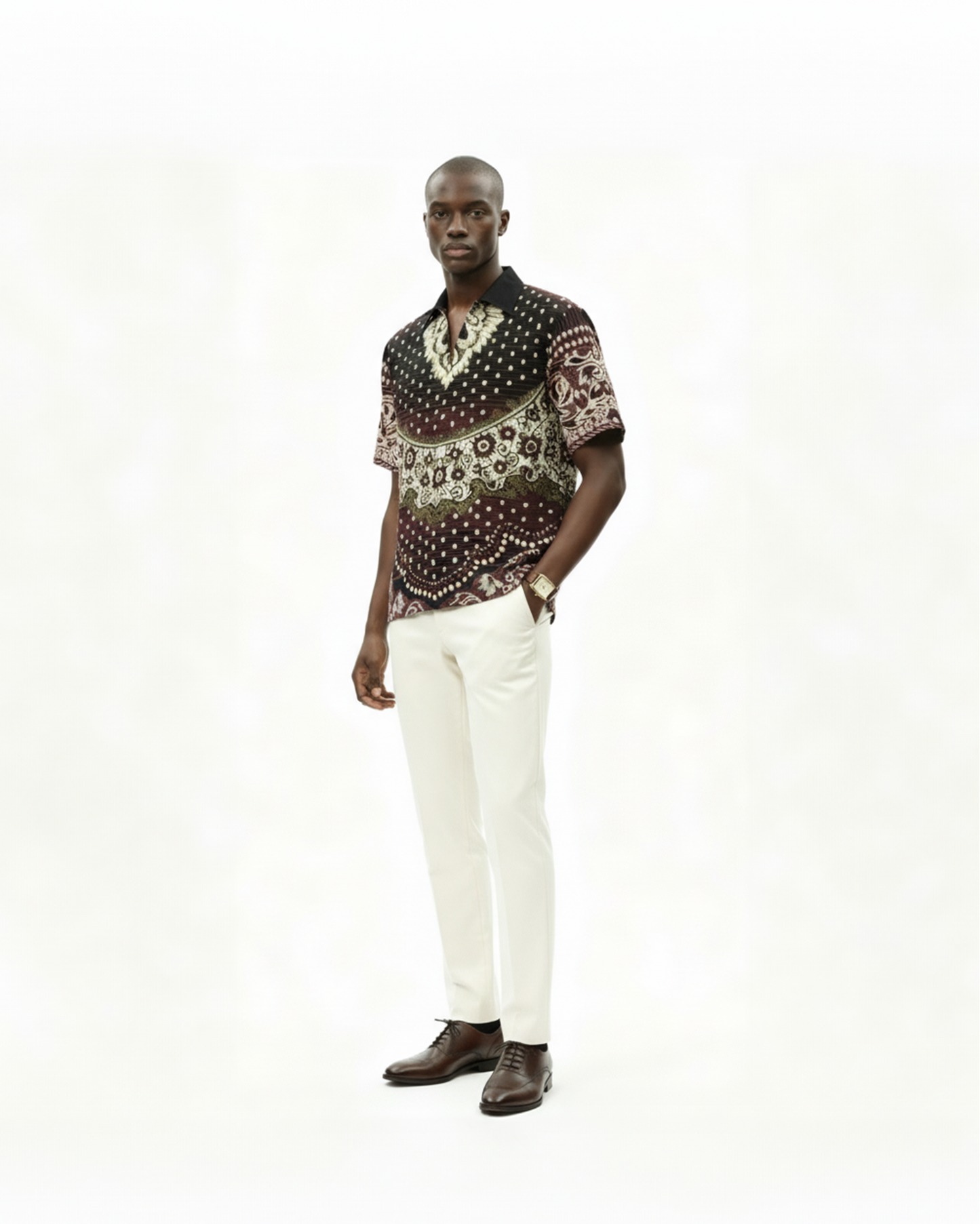 CARPET SHIRT — WINE