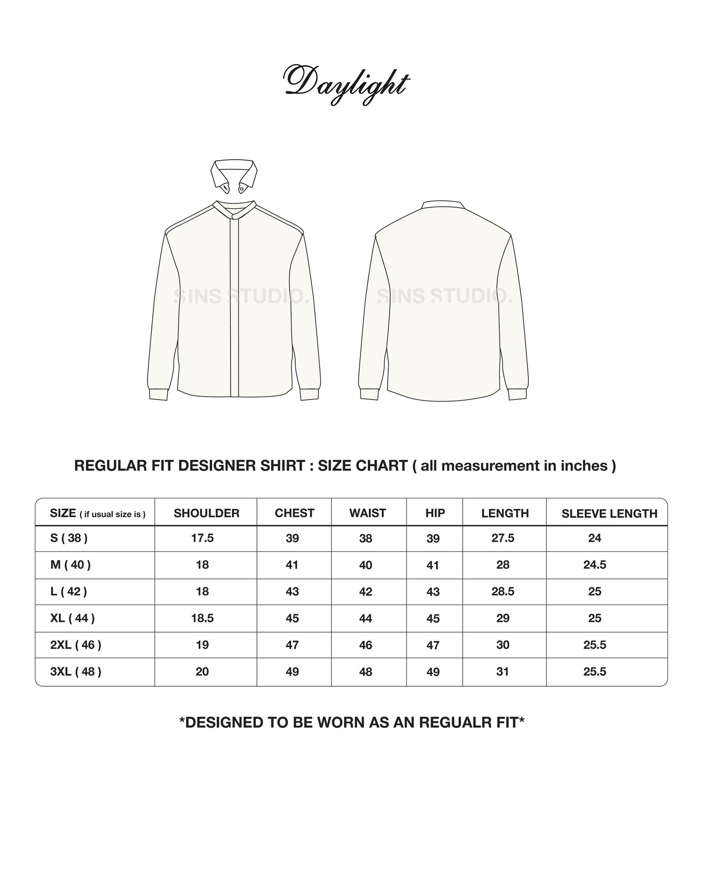 1 OF 10 DAYLIGHT SHIRT | DETACHABLE COLLAR