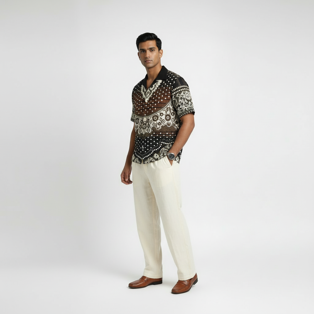 CARPET SHIRT — RUST