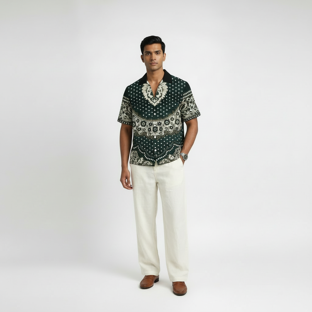 CARPET SHIRT — MIDNIGHT