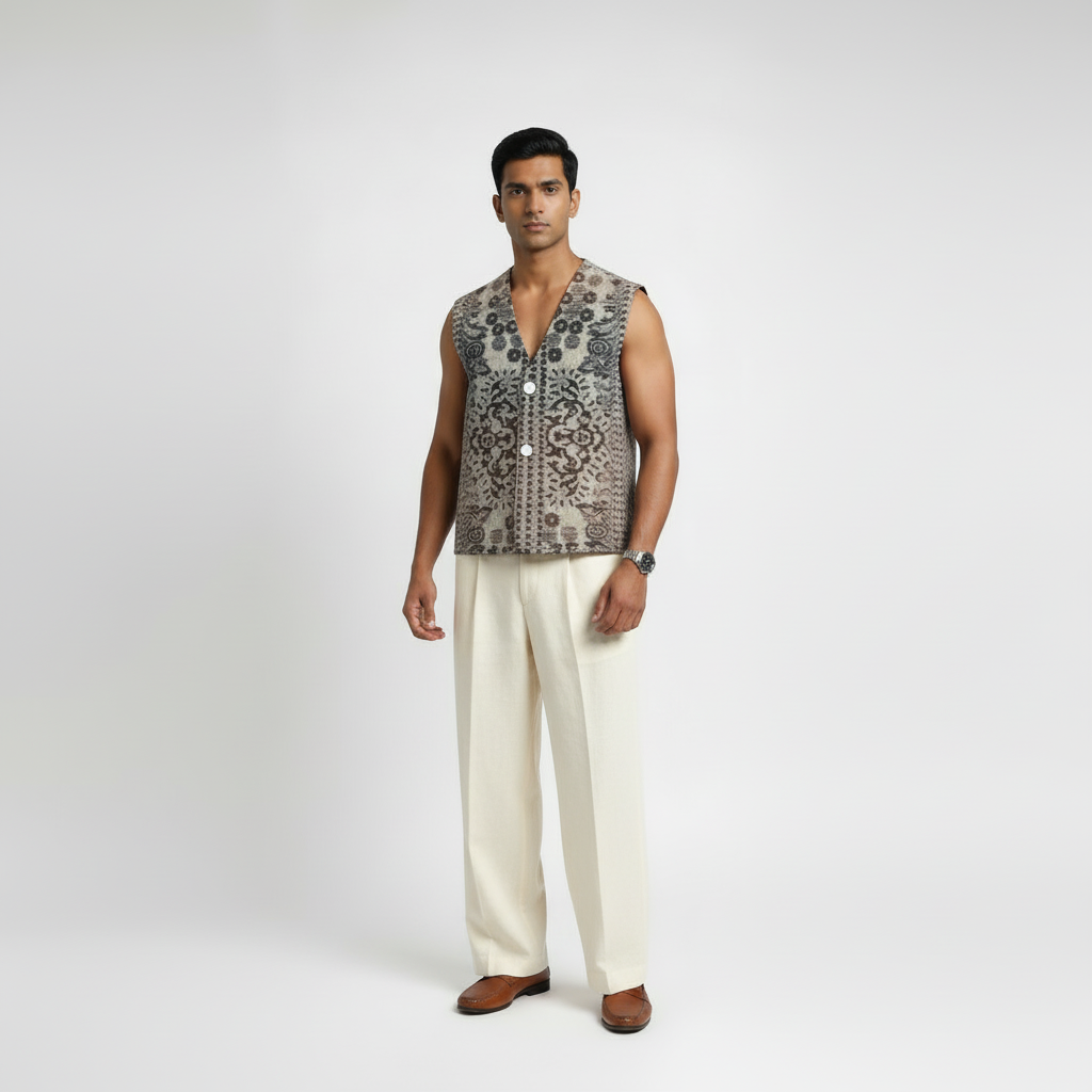 CARPET SHIRT — RUST