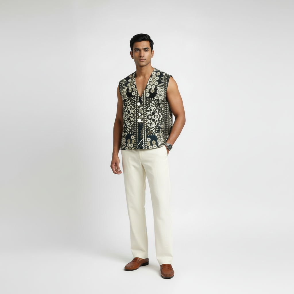 CARPET SHIRT — MIDNIGHT